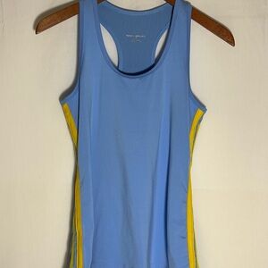 Tory Burch Tory Sport Tank XS Light Blue Yellow